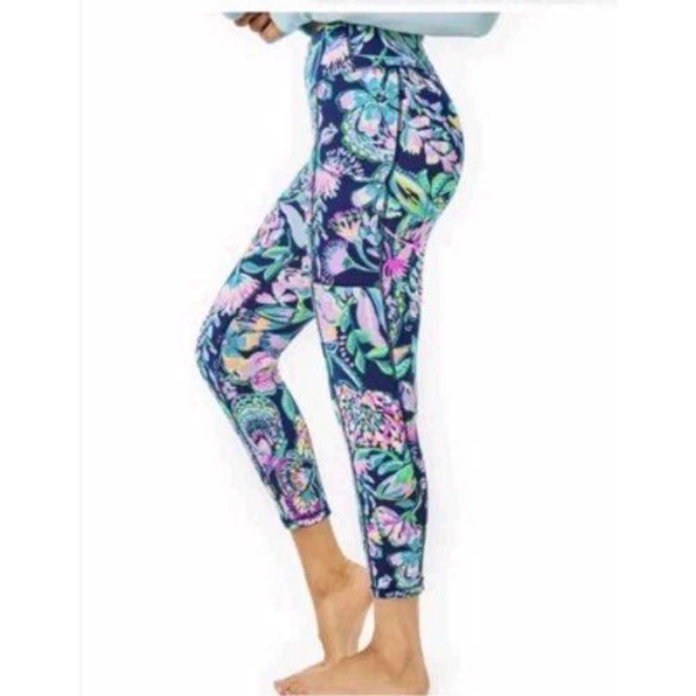 Lilly Pulitzer Luxletic Weekender Leggings Women's XS She's Got Sol